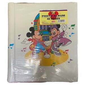 Deadstock Vintage Disney Photo Album Mickey & Minnie